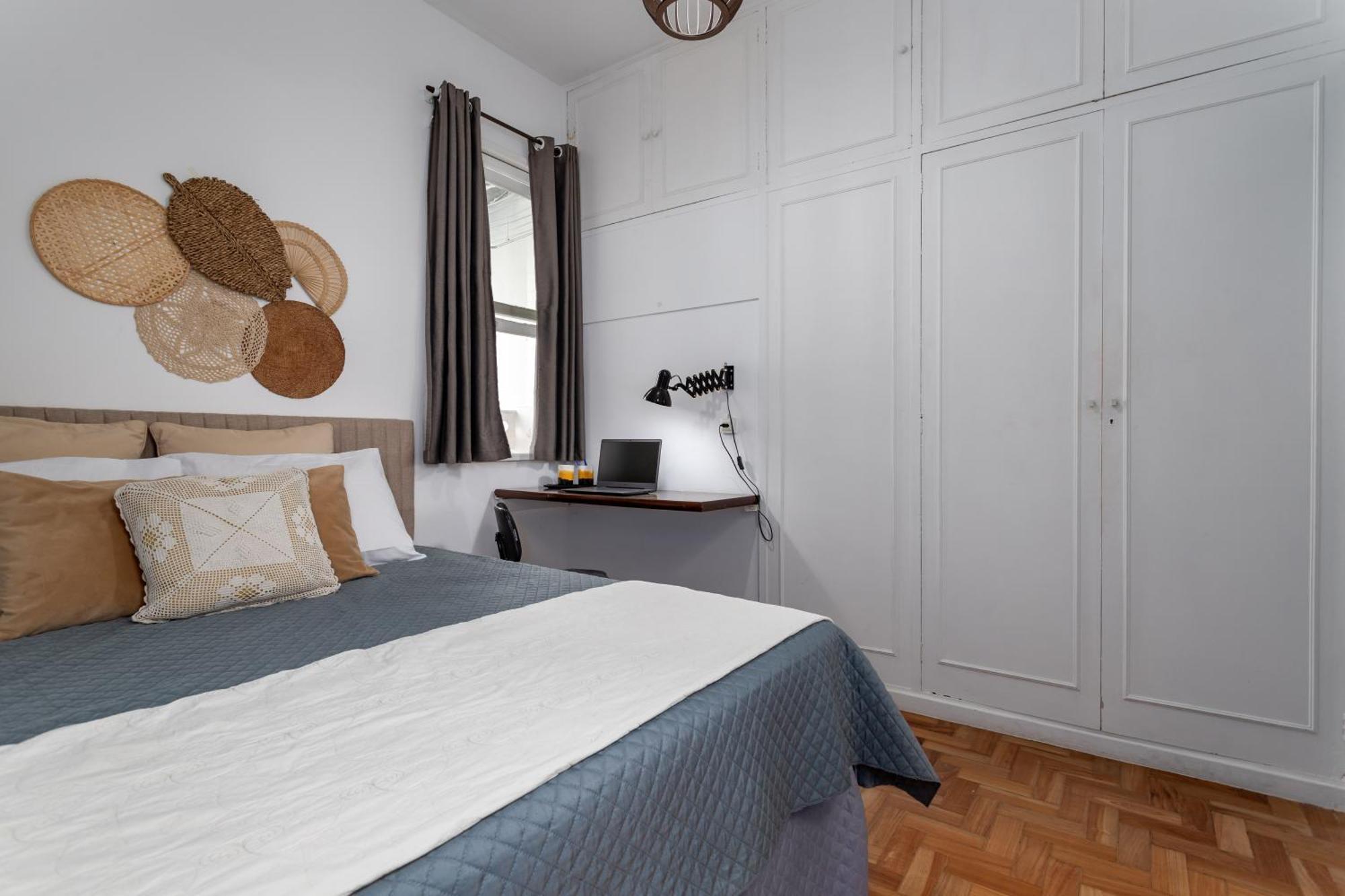 2 Quartos A 400m Da De Ipanema E 200m Do Metro - Portaria 24h, Wi-fi, Ar Condicionado E Cozinha Completa - Comporta 5 Río de Janeiro